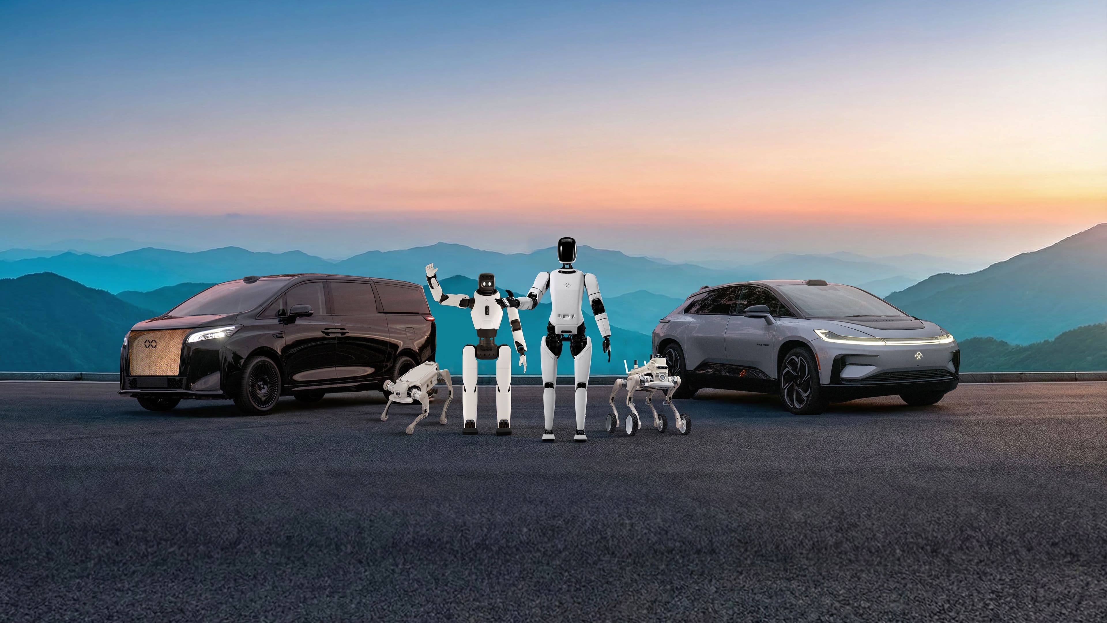faraday-future-launches-three-series-of-robot-products-in-las-vegas-at-the-annua